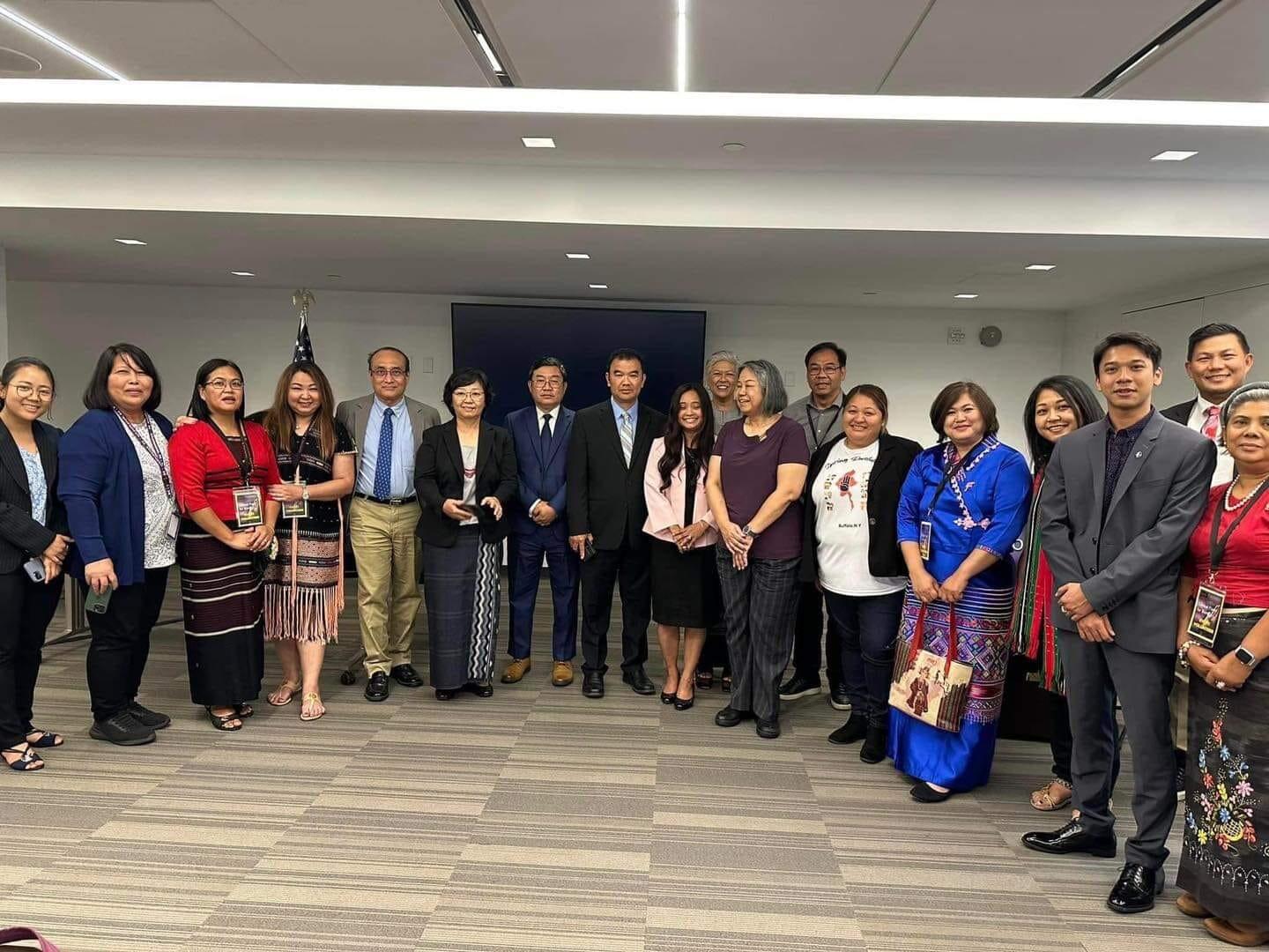 Global Fund for Burma ၏ မြန်မာနိုင်ငံရေးရာမူဝါဒ ကွန်ဖရင့်တွင် ပြည်ထောင